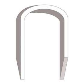 Agrafe câble diam 8mm, boite 5000 pièces, long 14mm|Agi robur-AGI352017
