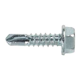 Vis tôle auto-perceuse tête hexagonale à embase D 4.8 x 19 mm (x 150)|Bizline-BIZ770122