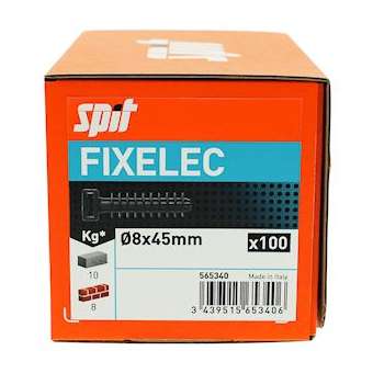 FIXELEC 8X45 (boite de 100)|Spit-SPT565340