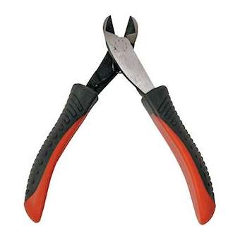 Pince coupante électronique tenaille et diagonale 115 mm|Bizline-BIZ700301
