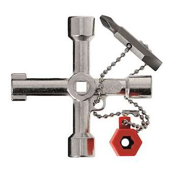 Clé d'armoire en croix universelle|Bizline-BIZ790238