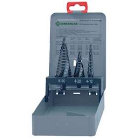 Kit de trois forets étagés Kwik Stepper dans un coffret métal|Klauke-KKE50069900