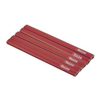 Crayon menuisier 180 mm (x 5)|Bizline-BIZ790003