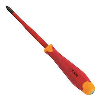 Tournevis i-SLIM double empreinte plat/PZ2 isolé 1000 V|Bizline-BIZ790080
