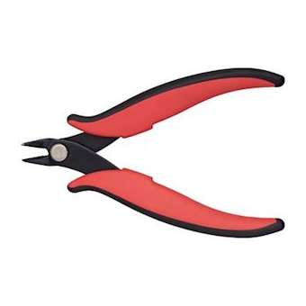 Pince coupante diagonale de précision avec ressorts tête de coupe inclinée à 21D|Klauke-KKEKL040128ELH