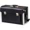 Valise à outils cuir noir