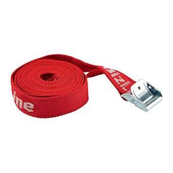 Sangle avec boucle de serrage 2.5 m x 25 mm rouge|Bizline-BIZ390473