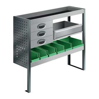 Kit flexible court fourgon compact (1059 mm x 1000 mm x 300 mm)|Bizline-BIZ771034