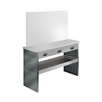 Meuble plan de travail (1300 mm x 470 mm)|Bizline-BIZ771049