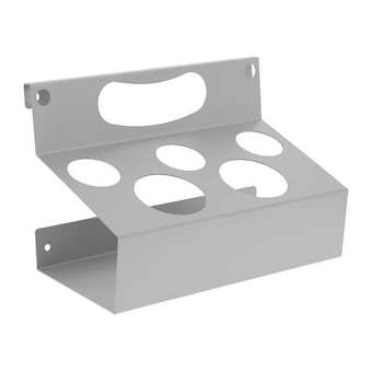 Support pour tubes et bouteilles 2 supports avec 5 emplacements chacun|Bizline-BIZ771079