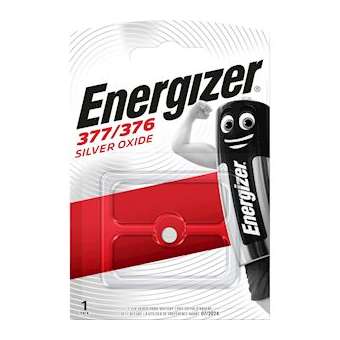 Pile Oxyde argent 377 376 x 1 haute performance pour montre|Energizer france-RSN107777