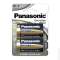 Blister(s) x 2 Pile alcaline blister x2 Panasonic Everyday Power LR20 - D 1.5V 1