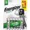 Piles Rechargeables Energizer Power Plus AAA/LR3 700 MAH pack de 5+1