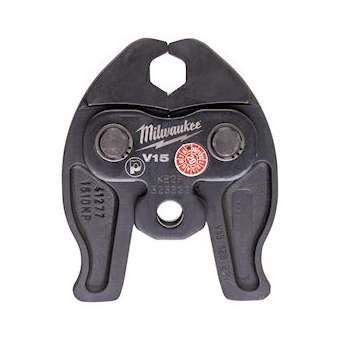 Mâchoire V 15 mm pour sertisseuse 12 V|Bizline-BIZ790651