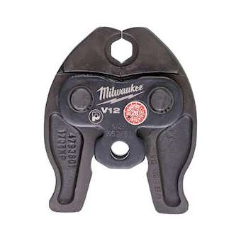 Mâchoire V 12 mm pour sertisseuse 12 V|Bizline-BIZ790649