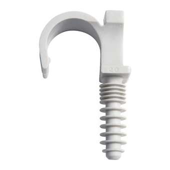 BIZCLIP double D 16 mm PA 6 gris (x 100)|Bizline-BIZ710330