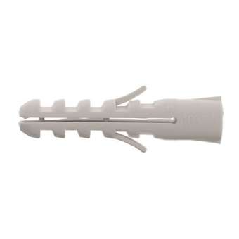 Cheville matériaux pleins ALFA sans collerette D 10 x 50 mm vis D 6-8 (x 50)|Bizline-BIZ720158