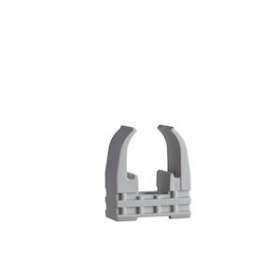 Mureva FIX - Clip à tube standard pour conduits D20 mm - Gris|Schneider Electric-SCHENN45120