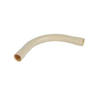 Cintre grand rayon 90DEG IP44 D32mm et rayon 125mm - sable RAL1015|Legrand-LEG06244