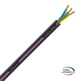Câble rigide R2V Distingo cuivre 3G4 couronne de 25m|Fils et Câbles Druise-FILR2V3G4B25