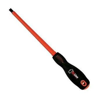 Tournevis plat 3 x 100 mm isolé 1000 V|Bizline-BIZ700015