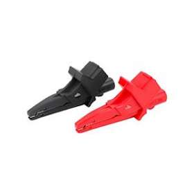 Jeu de pinces croco (4 mm, N+R)-1000V-CAT III et 600V-CAT IV|Sefram instruments-FR4SA110