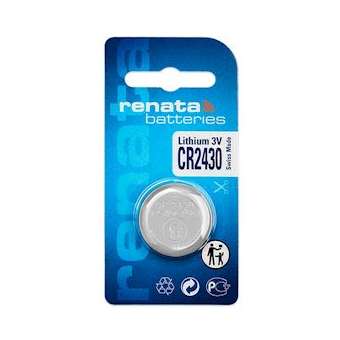 Blister(s) x 1 Pile bouton lithium blister CR2430 RENATA 3V 285mAh|Enix energies-NXGPBL7310