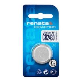 Blister(s) x 1 Pile bouton lithium blister CR2430 RENATA 3V 285mAh|Enix energies-NXGPBL7310