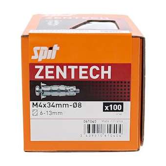 ZENTECH 4X34/13 + vis|Spit-SPT061040