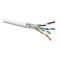 Câble CAT6A 4 paires AWG23 F/FTP LSOH Dca Blanc (touret de 500 m)