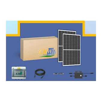 Kit Solaire 6KW-8 micro-onduleur 800W-16 panneaux 375W-no fixation-Coffret AC|-KWC89073