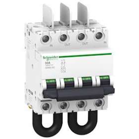 Interrupteur sectionneur photovoltaïque SW60-DC 1000 VDC 50 A 2P|Schneider Electric-SCHA9N61699