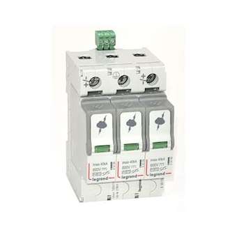 Parafoudre photovoltaïque type2 - 2pôles protégés - 3modules - Imax 40 kA 600V|Legrand-LEG414155