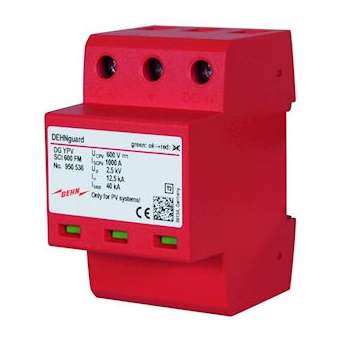 DEHNguard compact YPV SCI 600 FM multipolaire pour systèmes PV|Dehn france-DHN950536