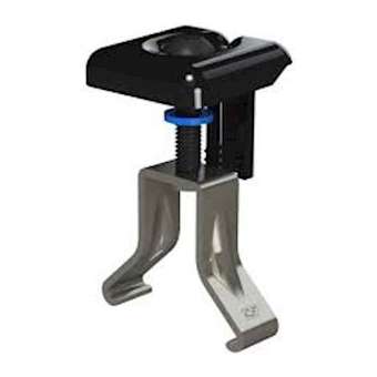 Etrier universel Noir - ESDEC bac acier-toit tuiles|-KWC83040