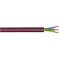 Câble rigide 1000V R2V cuivre 3G1,5 couronne 50m