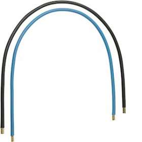 Jeu 2 conducteurs 16 mm² bleu + noir, longueur 450 mm|Hager-HAGKC416