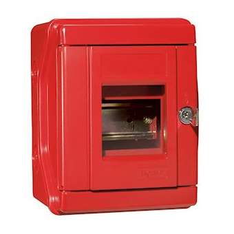 Coffret de sécurité Plexo équipable IP55 IK07 de capacité 4 modules|Legrand-LEG038083