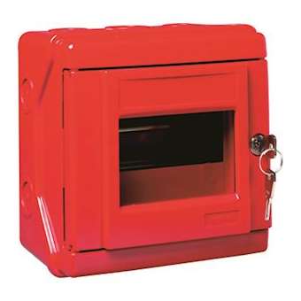 Coffret de sécurité Plexo équipable IP55 IK07 de capacité 6 modules|Legrand-LEG038085