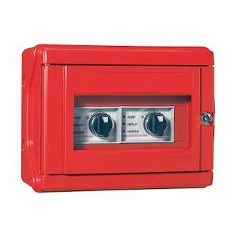 Coffret de commande pour extraction de fumé avec 2 commutateurs et 2x3 voyants|Legrand-LEG038037