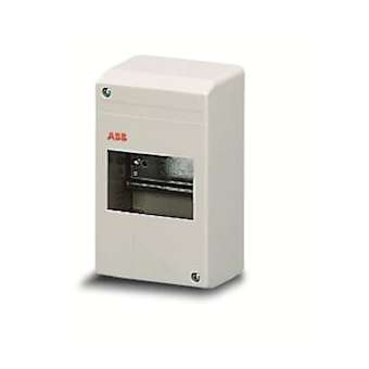 Coffret Cache-Bornes Pcd-N4/4 modules|ABB-ABB12404