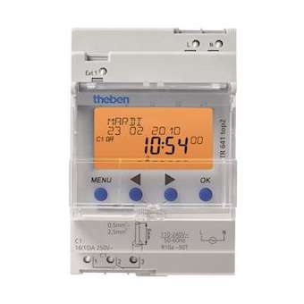 Interrupteur horaire digital annuel 1 c 230v|Theben-THB6410100
