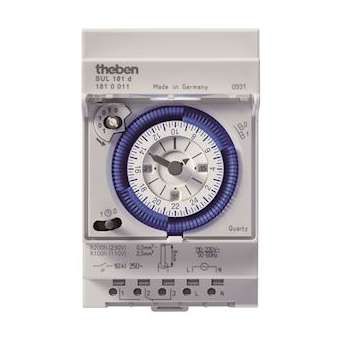 Interrupteur horaire mécanique avec réserve de marche|Theben-THB1810011