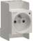 Prise de courant modulaire 16A 2P+T avec voyant version SanVis (FR)