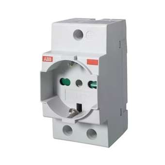 Prise modulaire italien dual standard 2P+T M1170|ABB-ABBT202745
