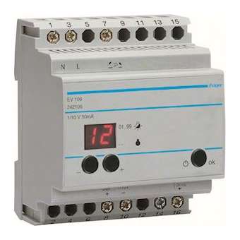 Télévariateur pilote 1-10 V|Hager-HAGEV106