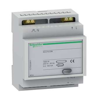 STD - télévariateur - lampes fluorescentes 1-10V - DIN - commde éclairage simple|Schneider Electric-SCHCCTDD20011