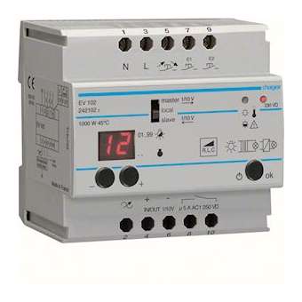 Télévariateur universel 1000W avec afficheur|Hager-HAGEV102