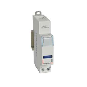 Voyant à LED CX³ simple 110V~ à 400V~ - bleu - 1 module|Legrand-LEG412929