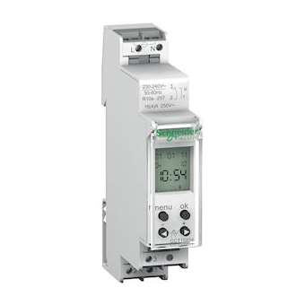 Acti9 IHP - Inter horaire compact - 1 canal 24h/7j réserve marche 56 commutat|Schneider Electric-SCHCCT15854